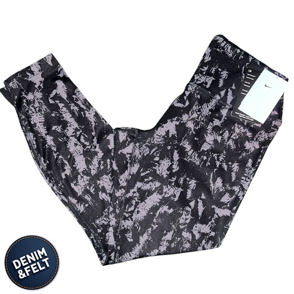 Nike Women’s One High-Waisted 7/8 Printed Athletic Leggings | NEW/NWT!!🏋️👟 - Picture 6 of 10